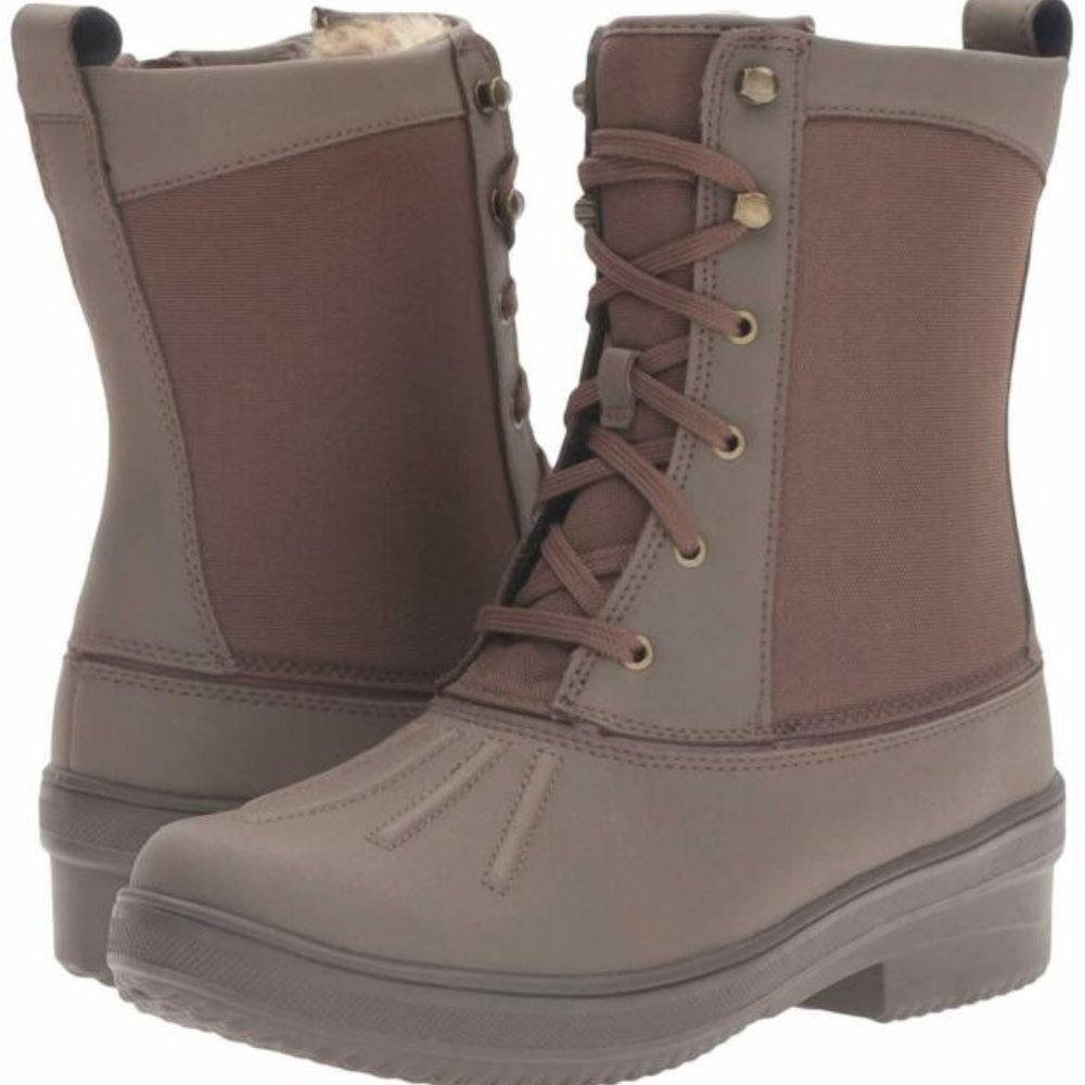 Clarks Carima Luna Winter Faux Fur Lined Duck Boot